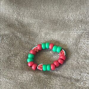 Watermelon Beaded Kids Bracelet
